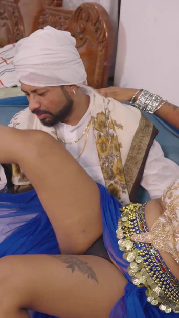 Key moment from "Dubai Se Aaya Seth Desi Dancer Mallu Girl Ko Chodne (Hindi Audio Full Movie)"