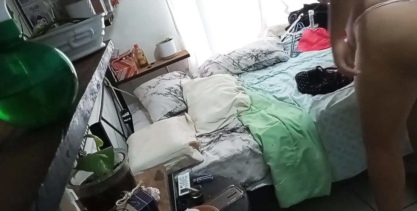 Mature MILF Cleaning Her Room 1