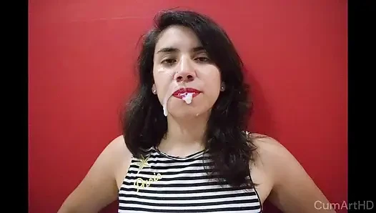 Kompilasi crot di muka 1