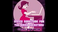 AUDIO ONLY - Büro-knechtschaft für die explizite audio-ausgabe der sissy-sekretärin