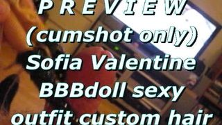 Preview (cumshot only) BBBdoll Sofia Valentine new hair