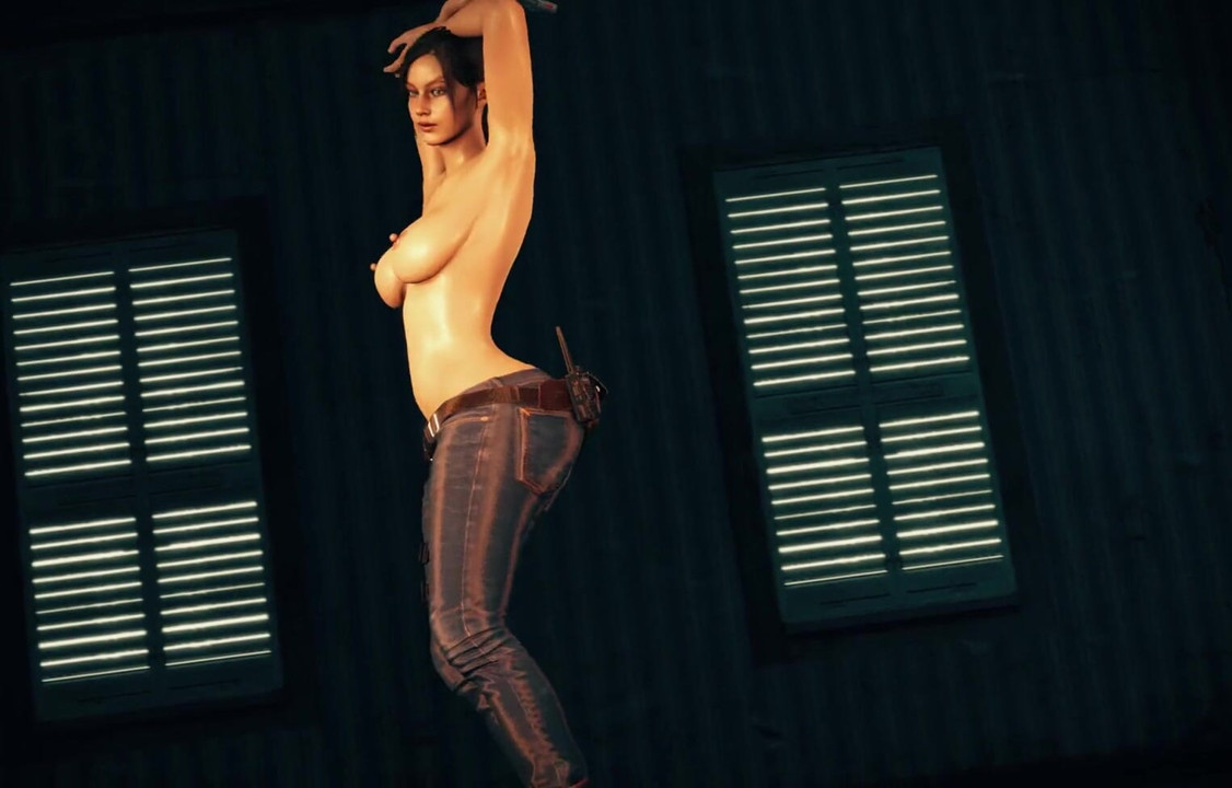 Claire Redfield dancing