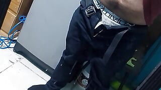 Stroking my penis for you