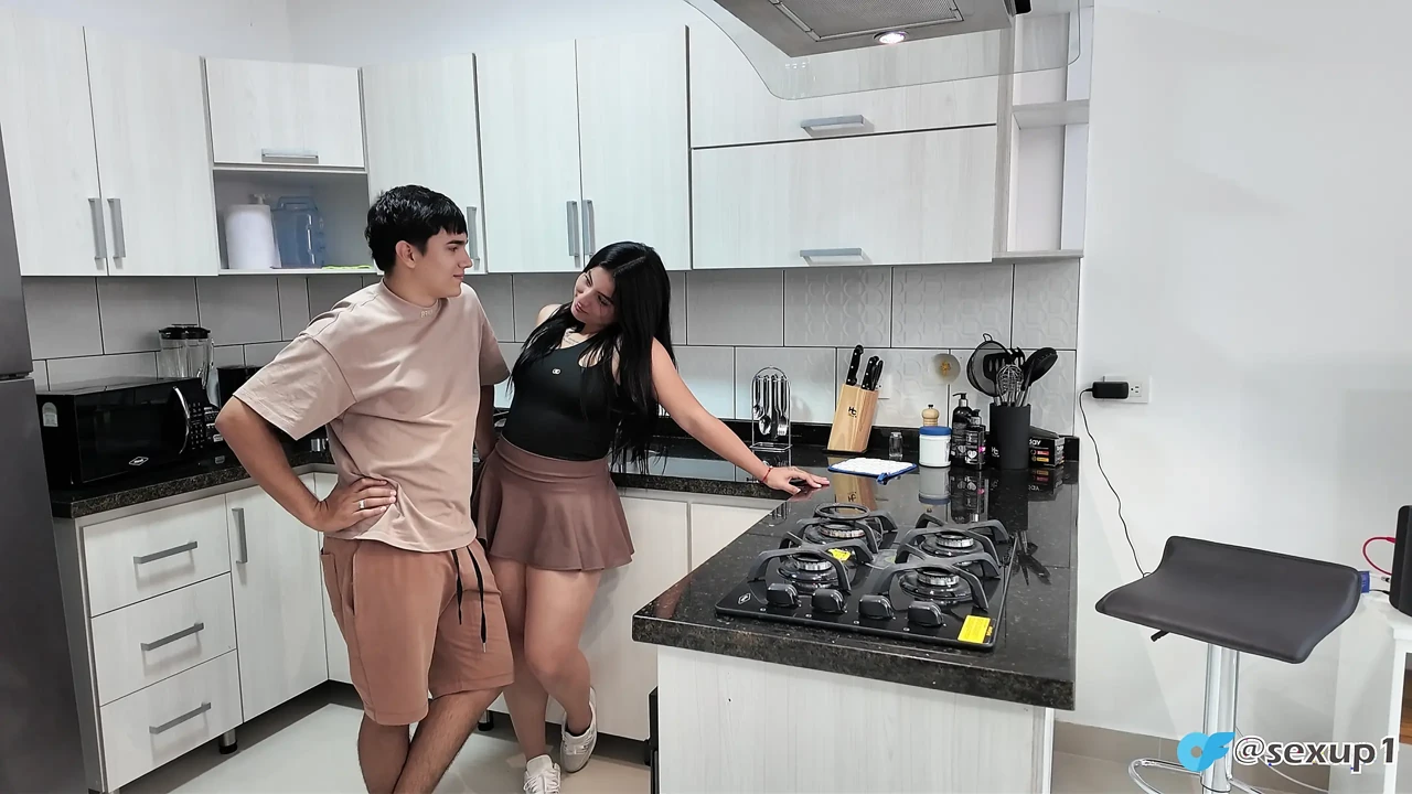Busty Cleaner Caught and fucked