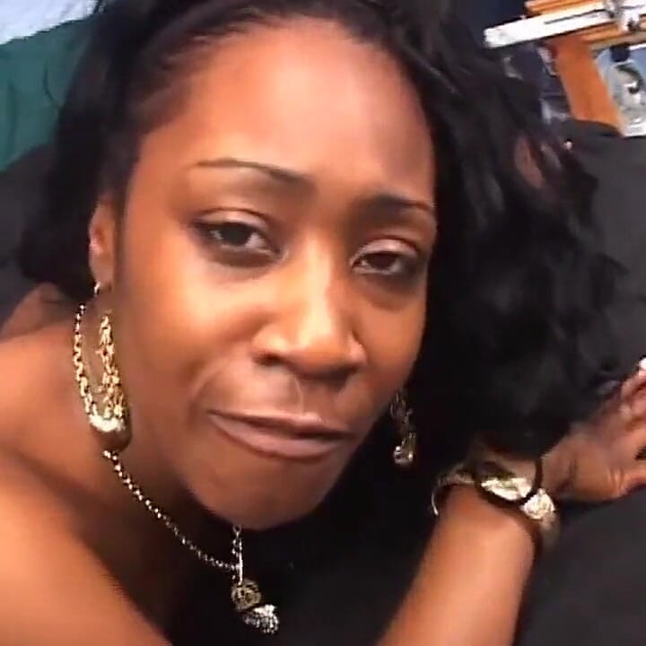 Černý penis, černá dívka kundička šukání velkého černého ptáka sání