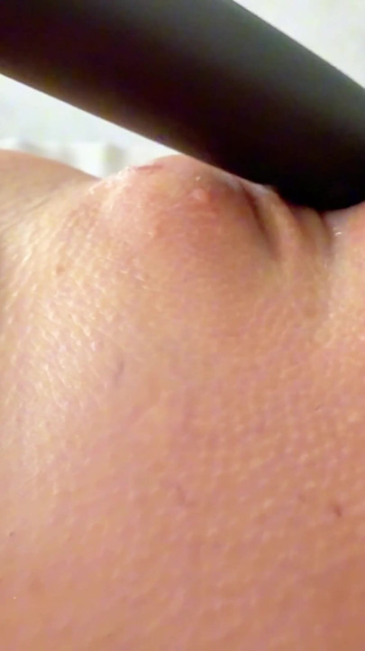 New Vibrator in Bright Pink Bodysuit - Wet Creamy Pussy Closeup POV | Clip 2