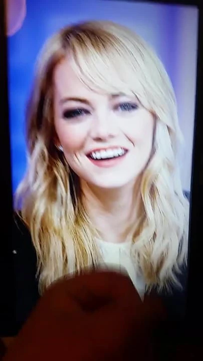Emma Stone Cum Tribute