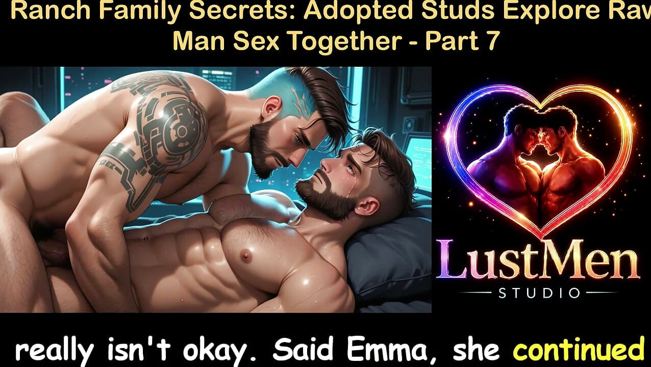 English Audio Gay Sex Story - Ranch Secrets Adopted Studs Explore Raw Man Sex Together - Part 7