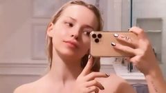 Selfie cermin merpati cameron