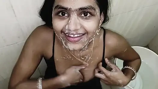 Session 12, Desi indisches paar dusche im badezimmer