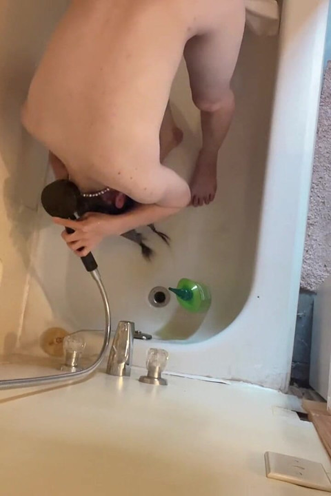 Rens hår før brusebad