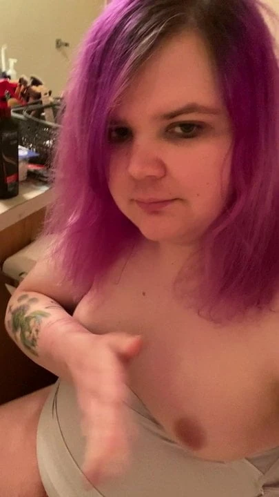 more of bbw ts tit and clitty play