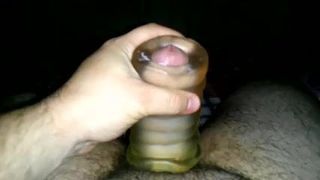 Toying with cumshot