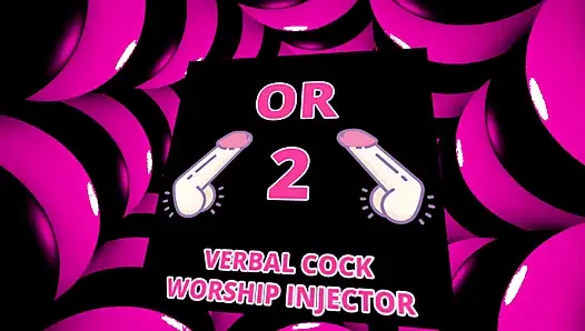 Injektor sepong kontol atau dua kontol verbal nyepong kontol