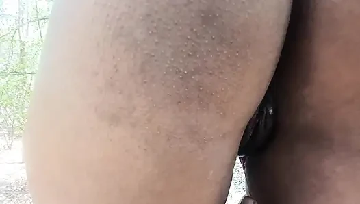 Forest side fucking with step sister