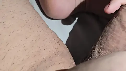 Step mom wants a bigger and a faster dick from step son for a handjob