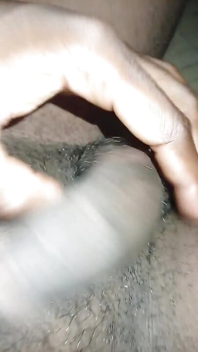 Hand job on my dick