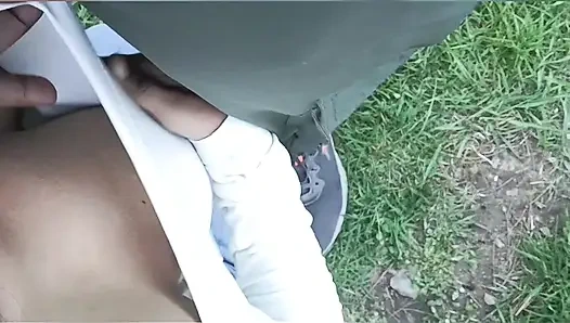 Desi blowjob-outdoor-zusammenstellung, miss mahi 2007 18-jähriges teenie-mädchen