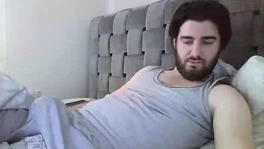 Büyük mantar kafalı seksi adam