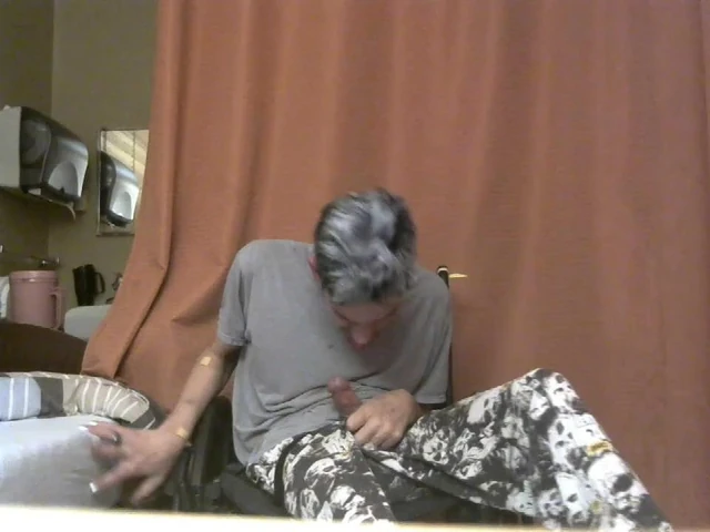 LICKING AND SOCKING MY OWN COCK