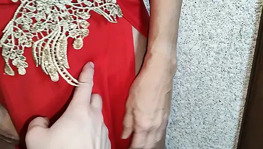 I Licked a Mature MILF and Fucked Her in the Hallway!