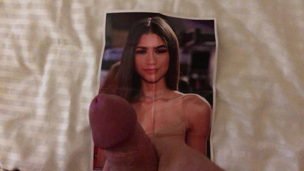 My Cum Tribute (Zendaya)