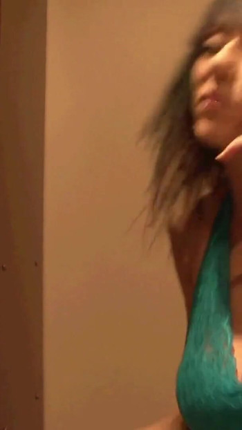 Emotional moment from "Horny black stud banging two sexy white babes after getting BJ"