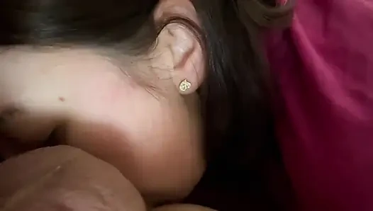 Blowjob, Deepthroat with My Best Friends Wife. Sharing My Wife