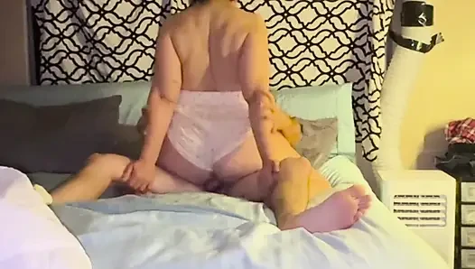 Asking my stepdaughter to rub Daddy's feet