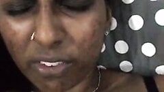 indian NRI black bigg boobs bhabhi 15