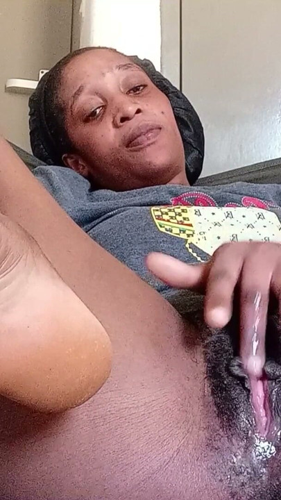 My juice pussy makes me scream fucking My self in my room  while my parents keep knocking and disturbing me | Clip 3