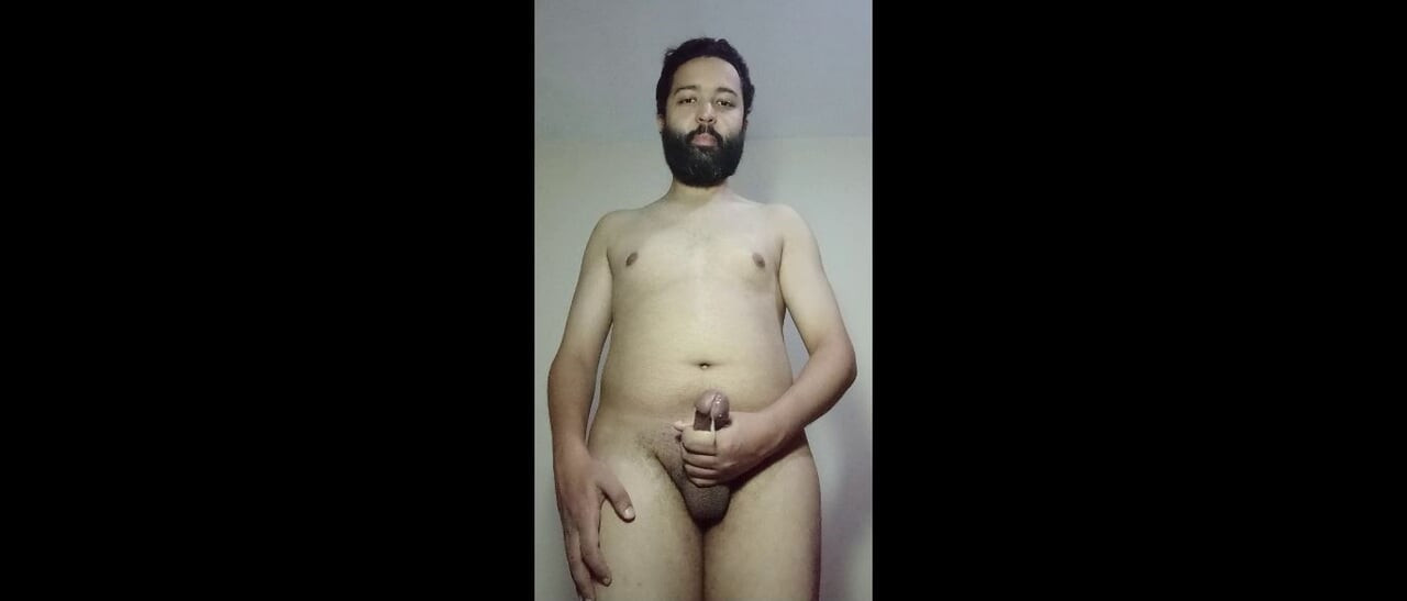 A Very Handsome Man Playing With His Big Dick