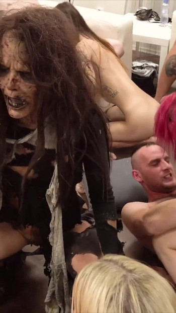 Captivating moment from "Psycho orgy with anal massacre"