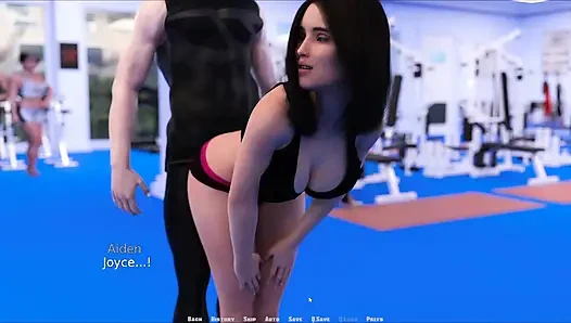 Milf-mädchen fickt riesigen schwanz im fitnessstudio-badezimmer und cowgirl-sex-creampies