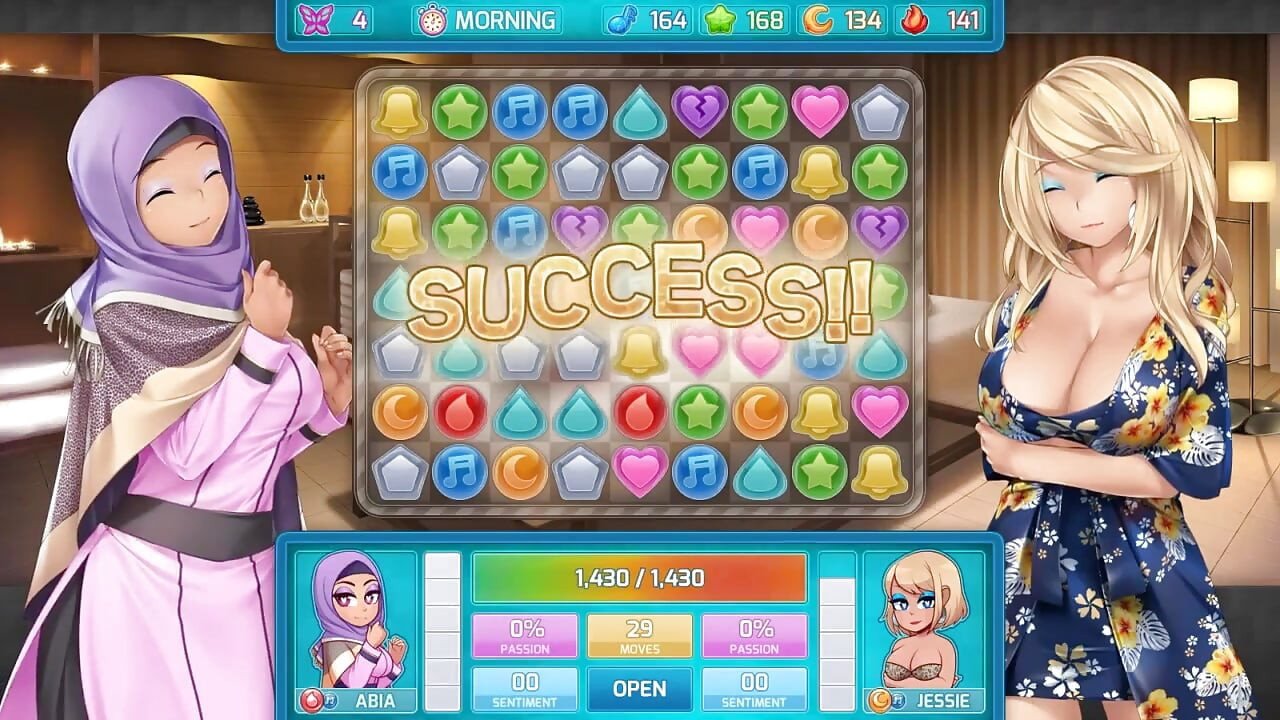 Huniepop 2 - Double Date - Part 9 Pussy Creampie by Loveskysan