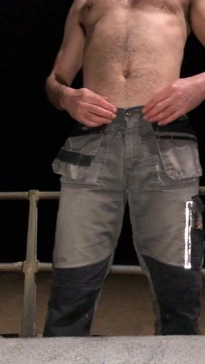 Just me stripping on the beach last night