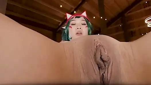 Vrcosplayx kimmy kim sebagai overwatch 2 kiriko ingin keliru pahaman dengan gairah murni bagian 2