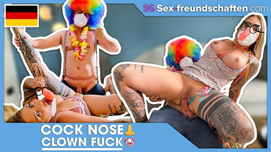 Karneval 1999: afro-clown legt fleischstab in stadtschlampe MIA BLOW (Deutscher Porno)! SEX-FREUNDSCHAFTEN.com