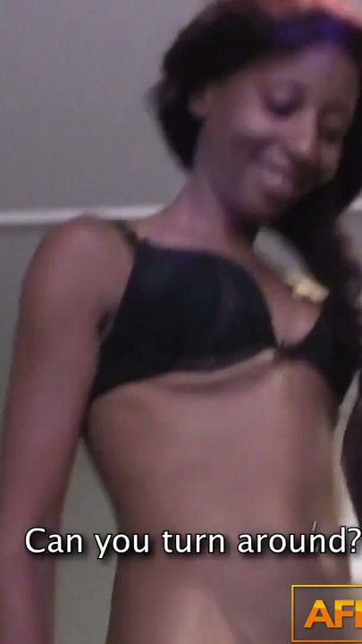 Huge dick brutally fucks petite ebony | Clip 1