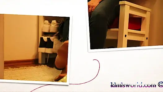 Dangling Temptation - Espadrilles & Wooden Sandals Footplay