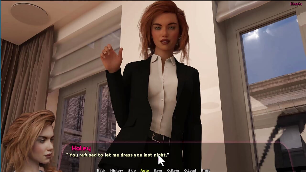 Haley Story #7 - Haley couldn't say no to the dick in bed...Diane Fucked Johannes in the living room