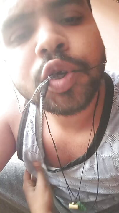 First feel than react with masterbate untill water not came out and then horny with pee