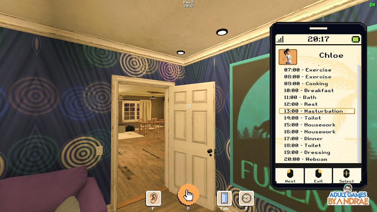 Ep2: Chloe Doing Jumping Jacks - My Sexy Neighbour 2 (gameplay)