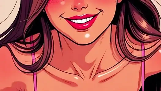 Stepmother surprises stepson by using Tinder and sending him seduce videos - JOI dirty language