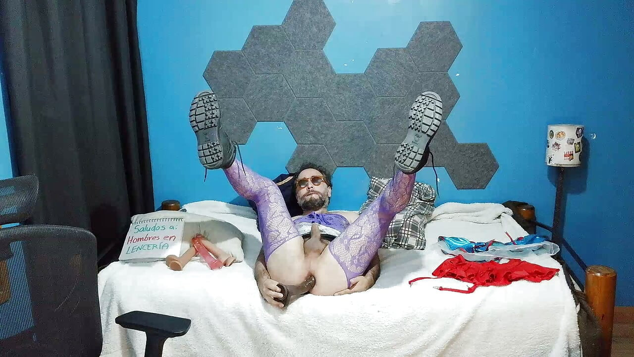 bearded little bitch in skirt