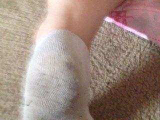 Manželka anál s ponožkami