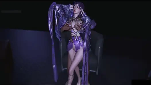 Piksel baştan çıkarma tanrıçası - 3 boyutlu animasyon hentai