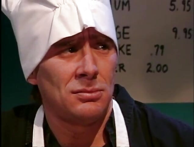 ピザ屋でクソ舐め