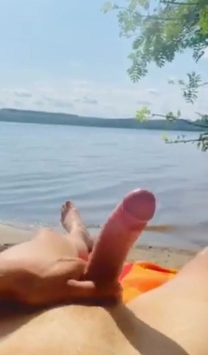 Gölde mastürbasyon
