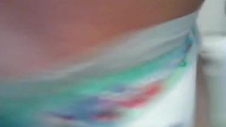 Old diaper video of me in pampers